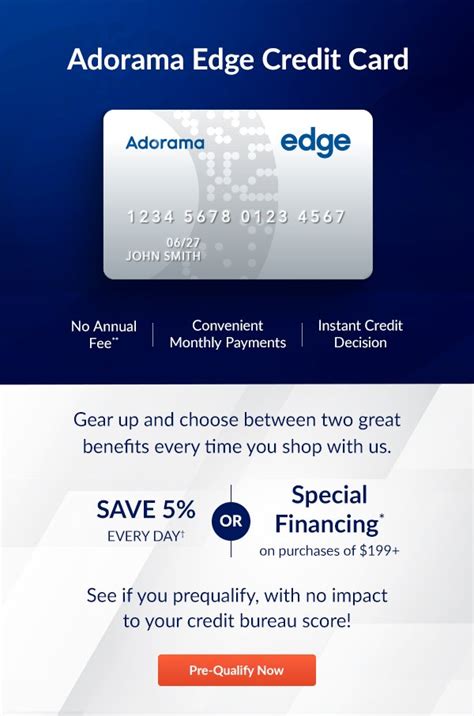 adorama edge credit card requirements